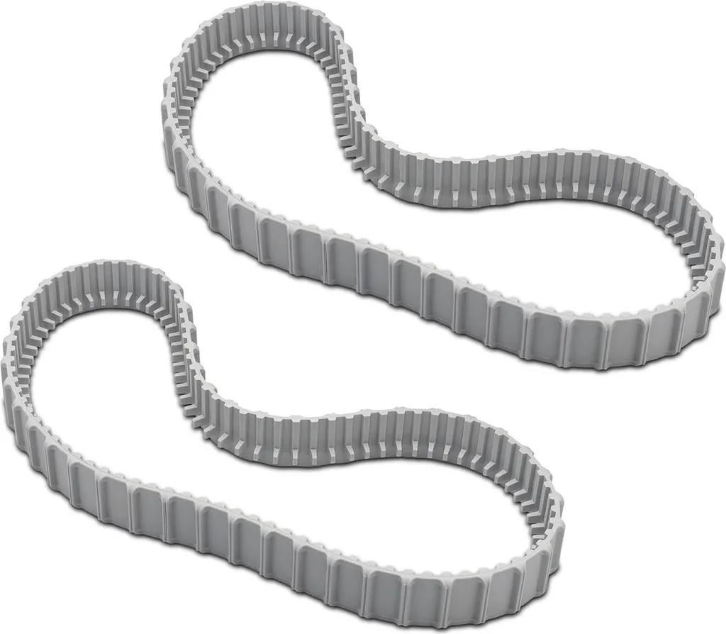 Cingoli Dolphin 9983152-R2 Grigi (2 Pezzi) | Ricambi Originali Serie E e T
