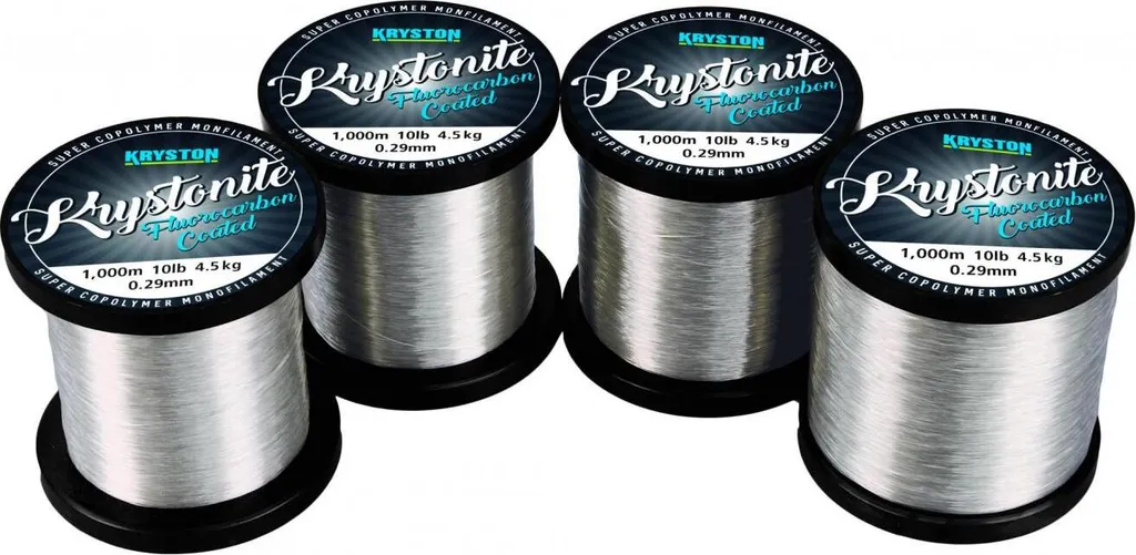 Ligne Kryston Krystonite Super Mono clear 1000m KRY4 pour carpe