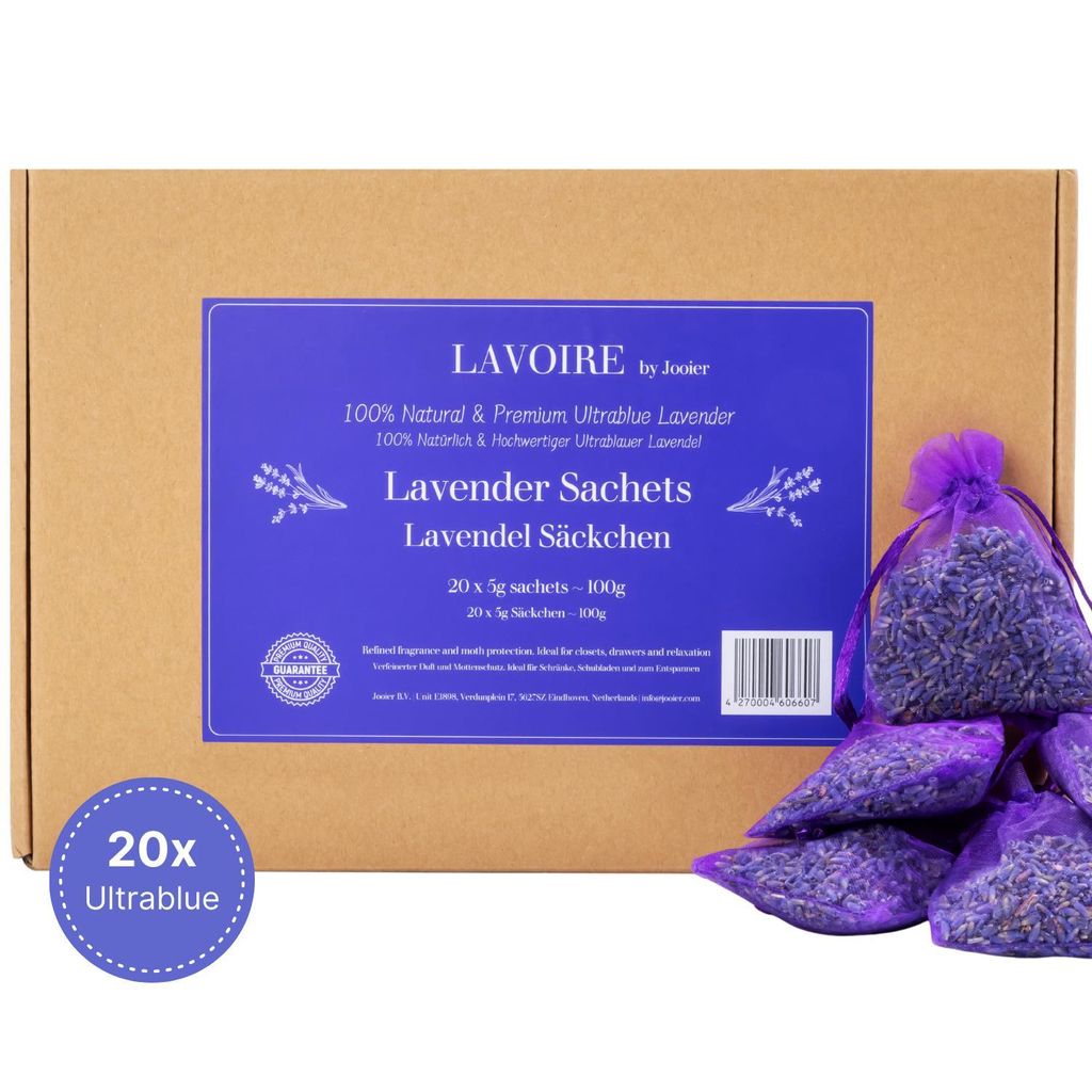 Lavoire 20x5g woreczki zapachowe z lawendą – naturalna Zdjęcie produktu 