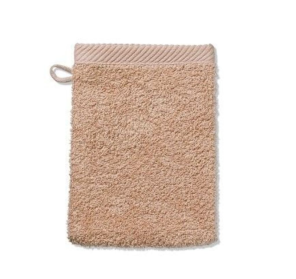 KELA Waschhandschuh Ladessa 100%Baumwolle zartpuder 15,0x21,0cm KL-23304