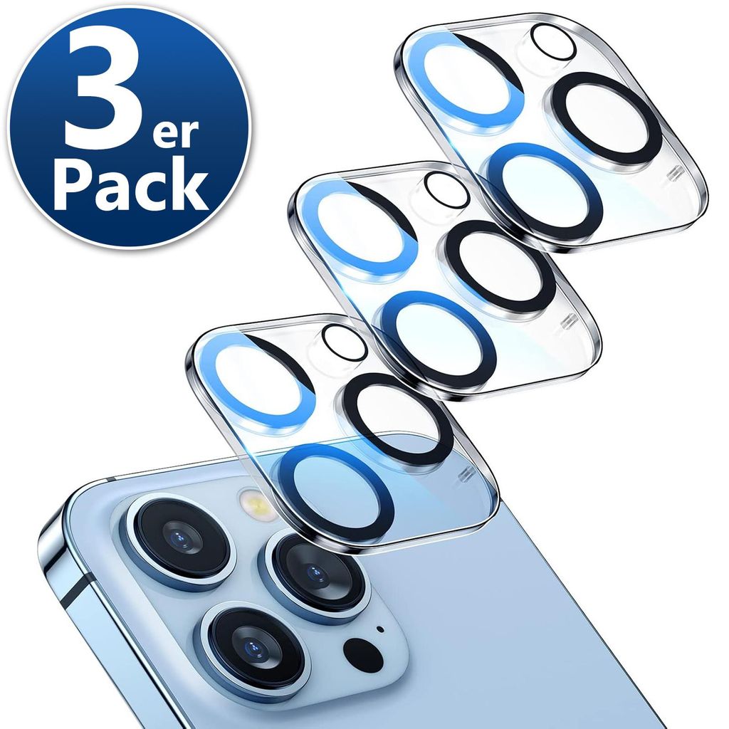 Kameraschutz Glas für iPhone 13 Pro / 13 Pro Max Kamera Produktbild 