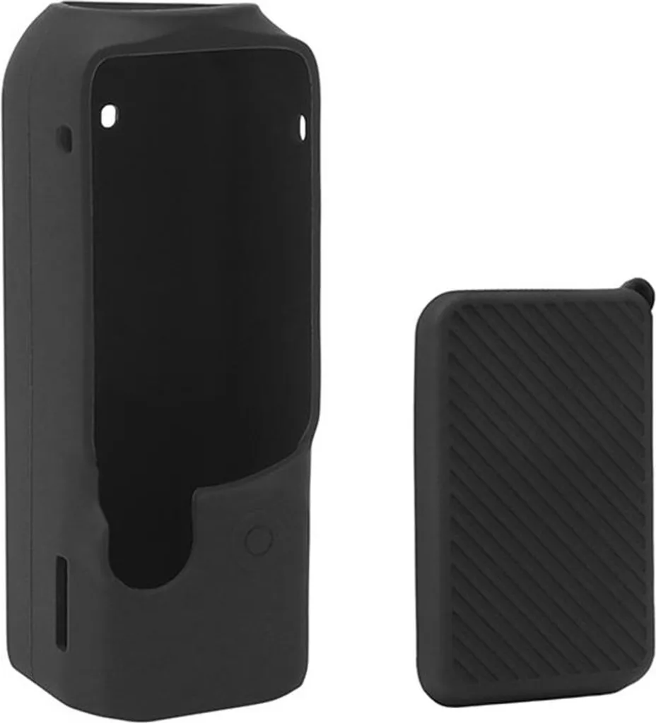 INF Custodia in silicone nera per DJI Osmo Pocket 3, protezione antigraffio