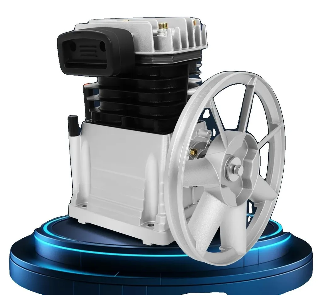 Bloc Pompe de Compresseur Silencieux 79 dB(A) Bicylindre 3 CV Lubrifié Pro