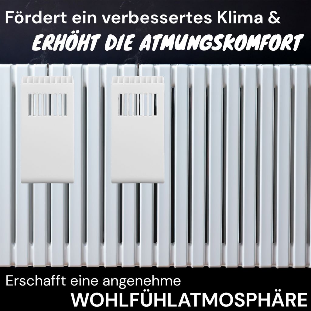 Luftbefeuchter Heizung Kunststoff Set Heizkörper Verdunster Produktbild 8