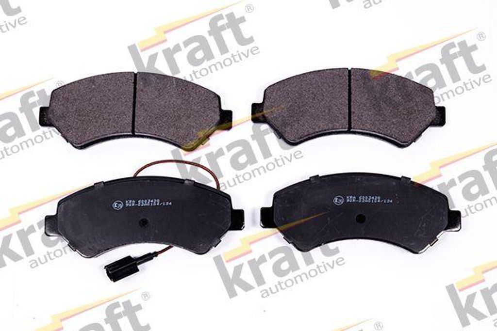 KRAFT AUTOMOTIVE 6003428 Bremsbelagsatz, Scheibenbremse OE 425464 kompatibel mit Boxer, Ducato, Jumper