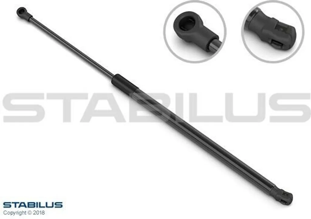 Stabilus 159683 Vérin de hayon DA6T 62 620 A pour Mazda 2 DJ DL