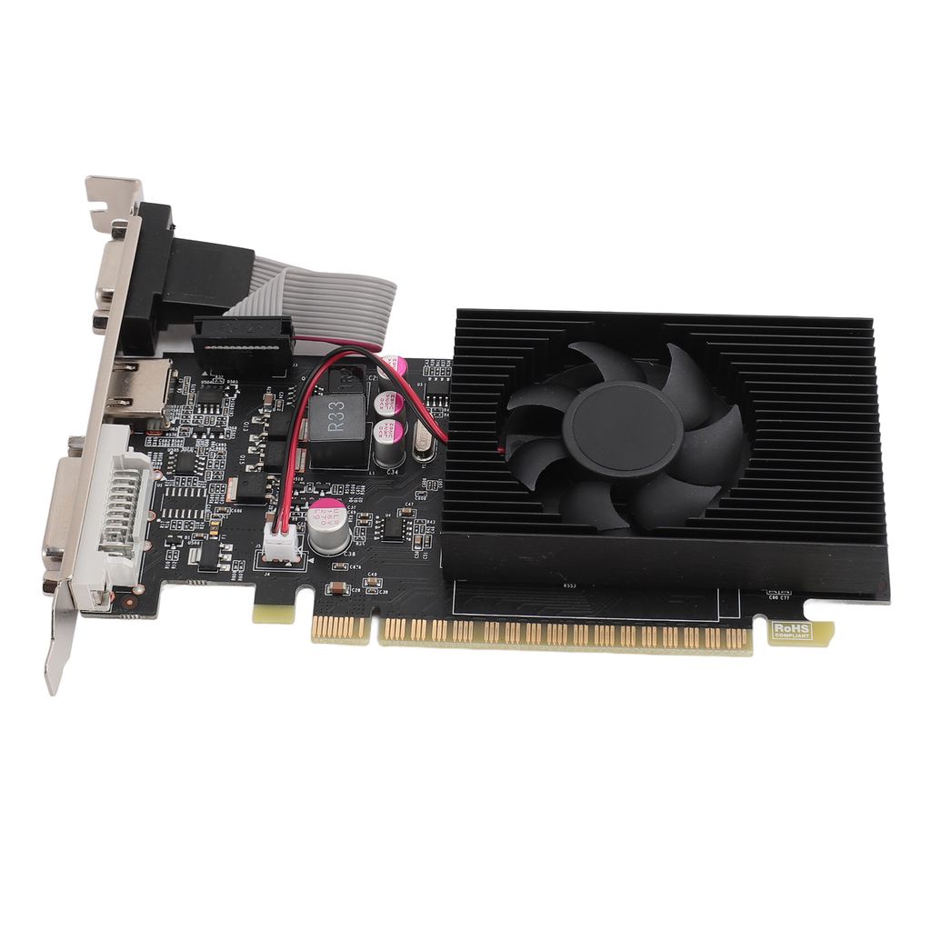 PC Office Gaming Leggero Scheda Video ASUS NVIDIA GeForce GT 730 2GB GDDR5 - Per Multischermo E PC Compatti Scheda Grafica Nvidia - Foto 9