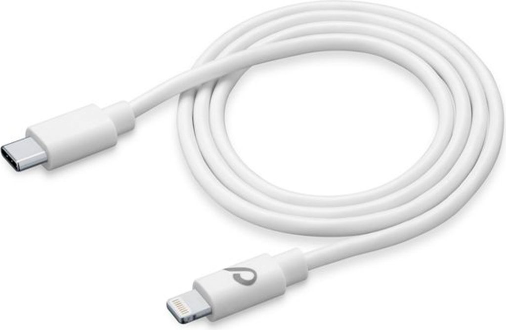 Cellularline 8018080347832, 0,6 m, Lightning, USB C, Bílá, Obrázek produktu 