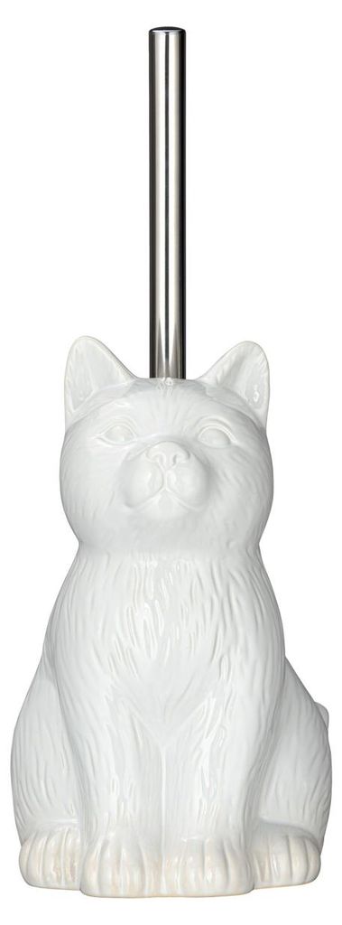 Set WC WENKO Mod. Cat Vetroceramica bianca, testina Immagine del prodotto 
