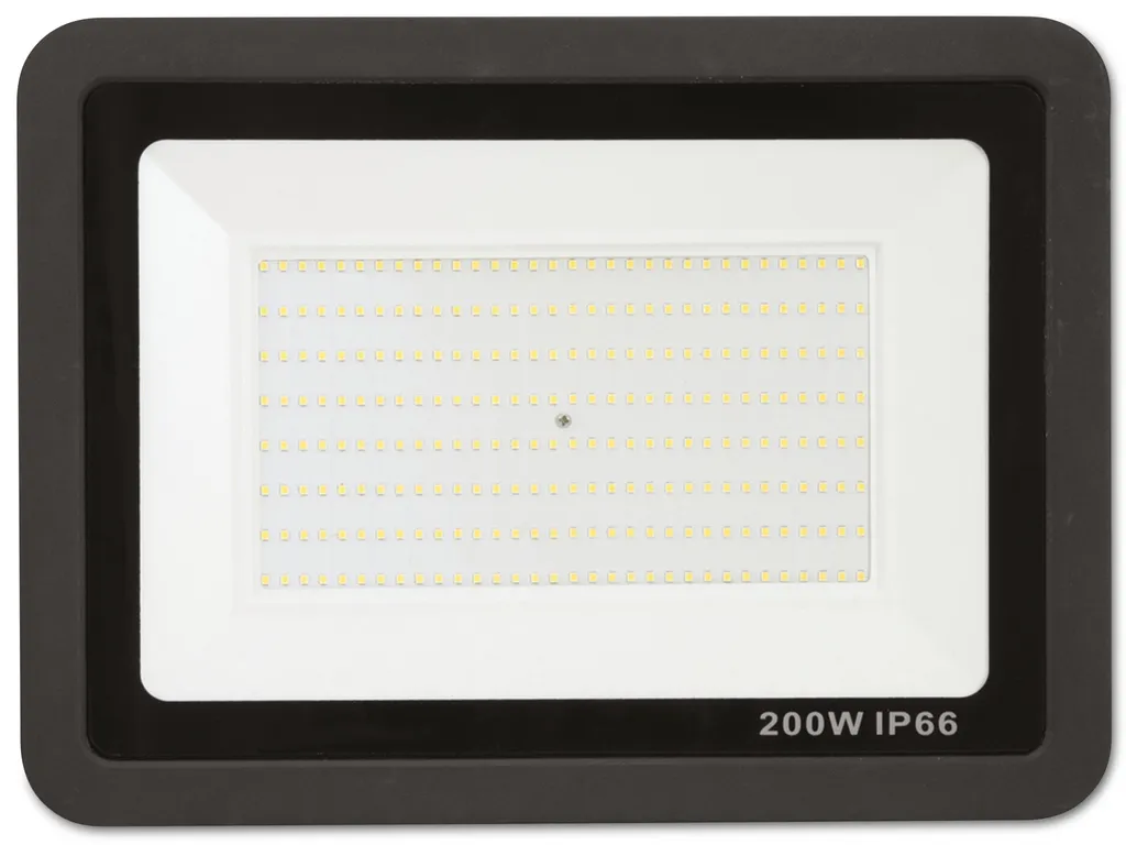 Éclairage de Façade LED Eurolite IP65 Projecteur SMD 200W Blanc Froid