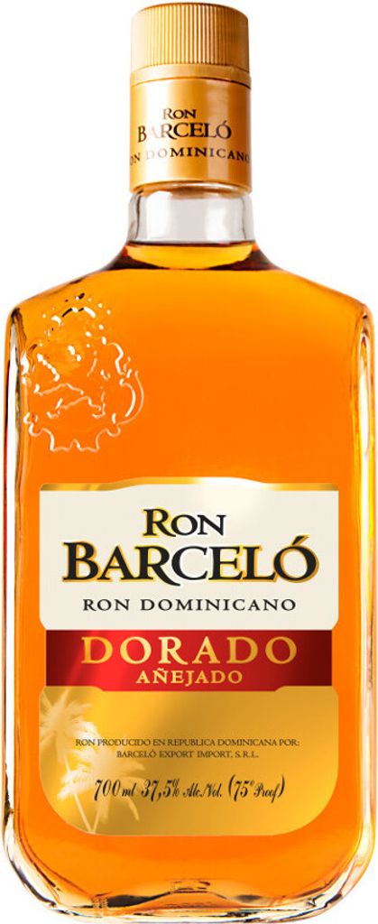 Ron Barceló DORADO Añejado Ron Dominicano 37,5% Vol. 0,7l Produktbild 