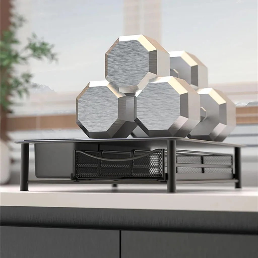 Support machine à café et rangement capsules pour gain de place - 3