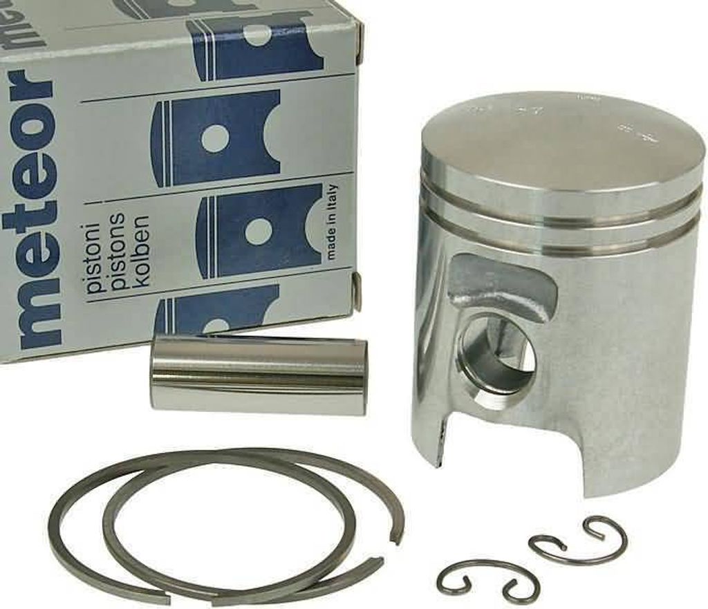 Kolben Satz Meteor 50ccm D=41mm mit 12mm Kolbenbolzen für Aprilia, Suzuki