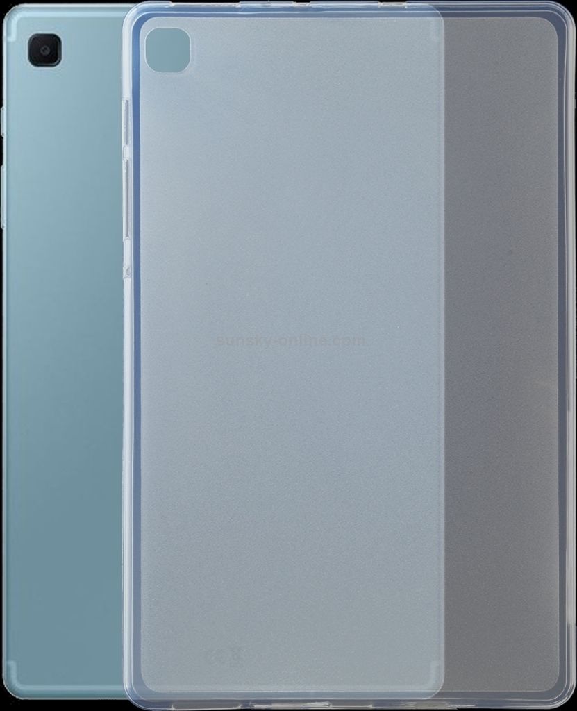Mobigear Basics Dünne Samsung Galaxy Tab S6 Lite Hülle Flexibles TPU Backcover - Transparent