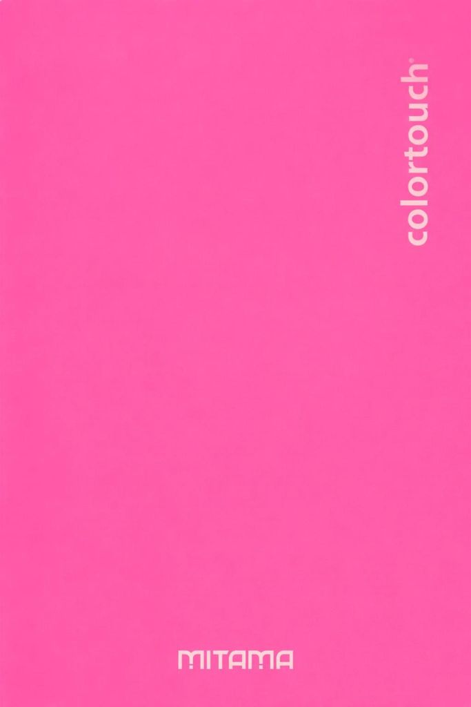 Notizbuch "Color Touch", A4, quadratisch, 40+2 Blatt, neonpink, MITAMA 62013-90311
