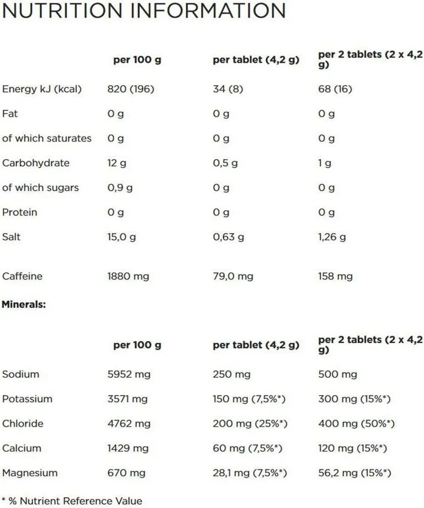 Powerbar 5 Electrolytes Pink Grapefruit 120 comprimés effervescents - 7