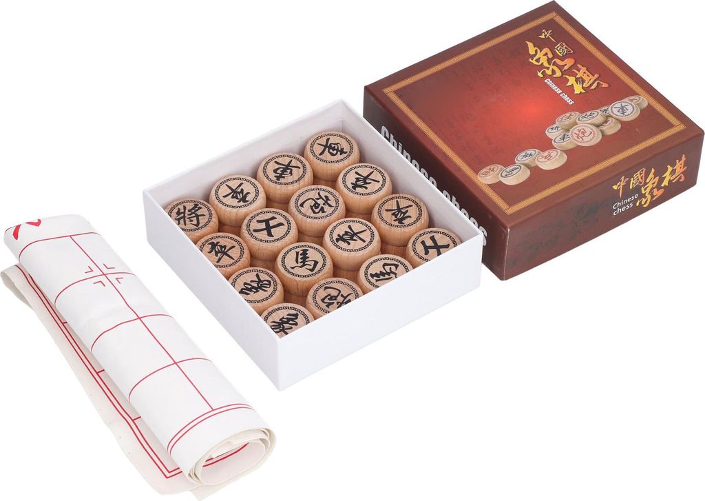 Čínský šachový set Bukové dřevo Intelektuální růst Xiangqi Obrázek produktu 