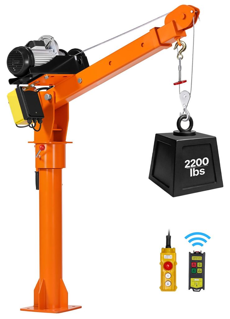 VEVOR, naviják s nosností 998 kg, jeřáb s elektrickým Obrázek produktu 