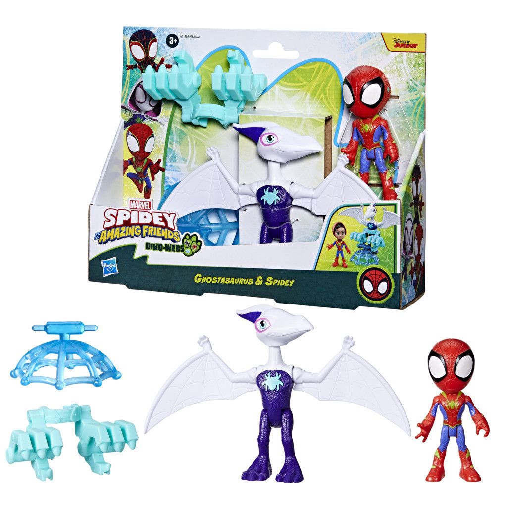 Marvel Spidey and His Amazing Friends Ghostasaurus & Spidey, 3 Jahr(e), Mehrfarbig
