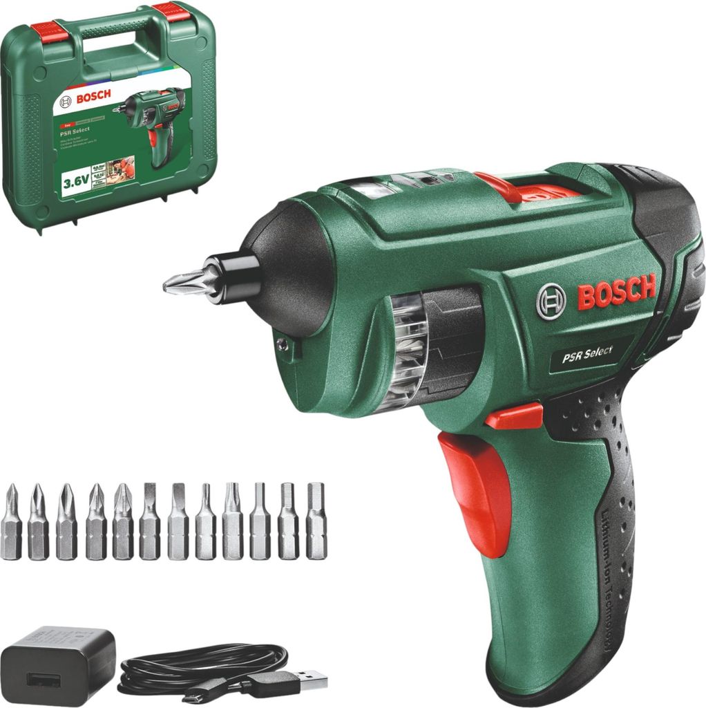 Bosch PSR Select Visseuse sans fil 3,6 V 4,5 Nm + coffret ( Image du produit 