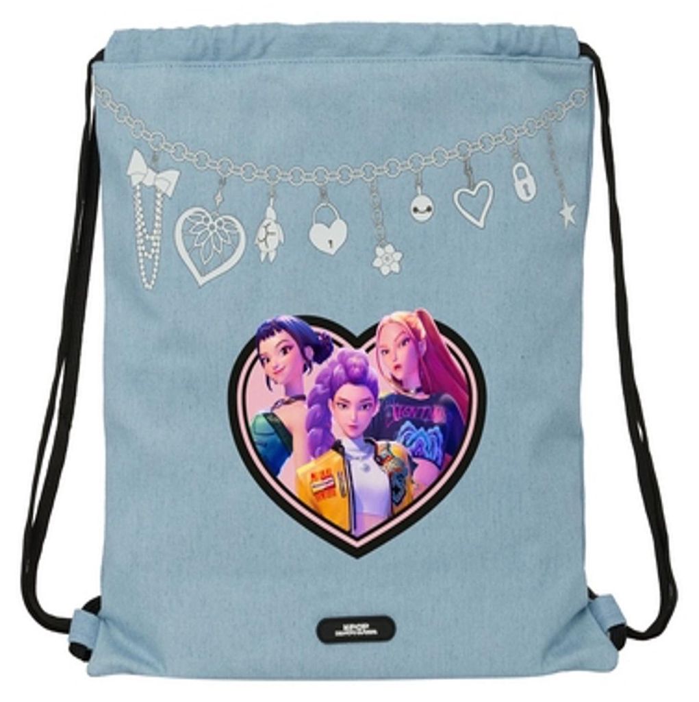 Safta K-pop Demon Hunters - Sac banane bleu pour enfants - Image du produit 
