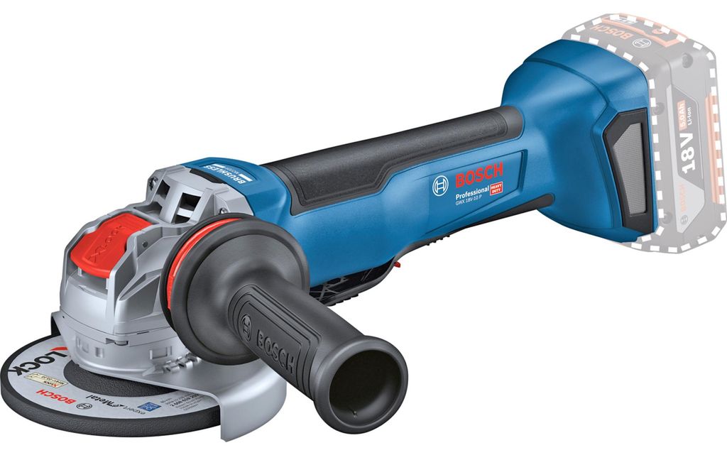 Smerigliatrice angolare a batteria con X-LOCK GWX 18V-10 P Immagine del prodotto 