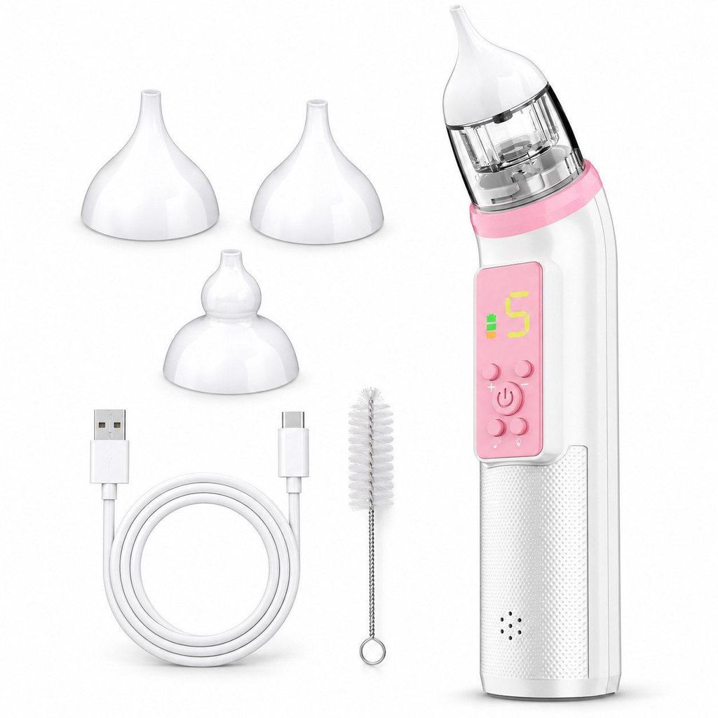 Nasensauger Elektischer Baby-Nasenreiniger, 68 kPa, 5 Produktbild 