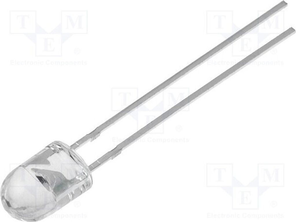 2x LED 100/40° 7000÷8000mcd orange 5x4,1mm oval OSO5GA5HA1B LED Dioden THT oval