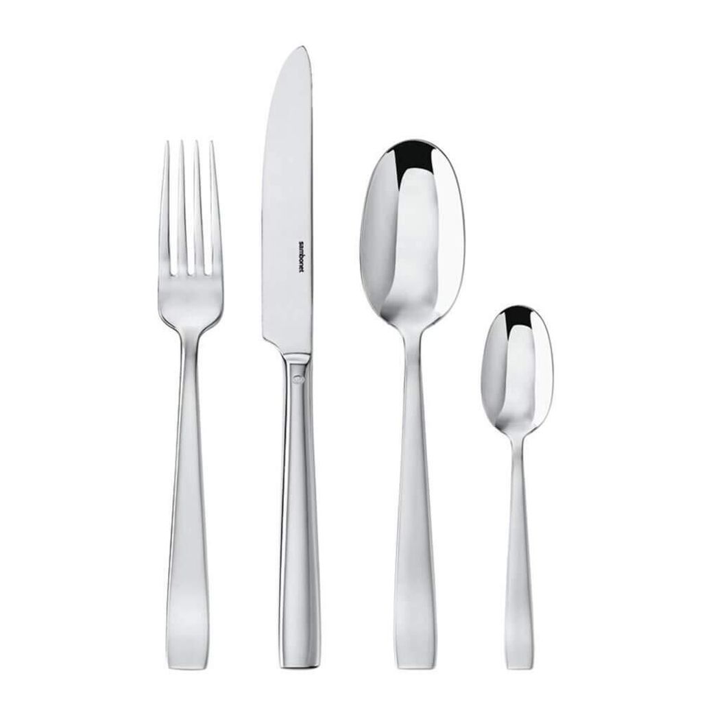 Sambonet S0037 Flat Besteck 24tlg.Vh., Edelstahl 18/10