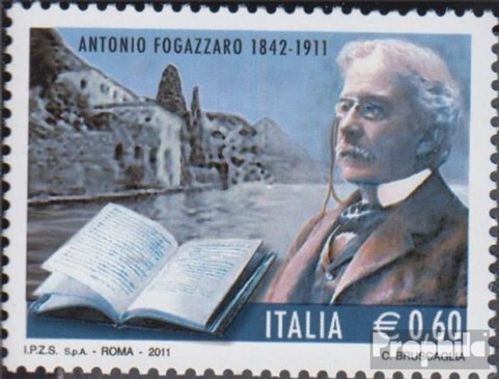 Briefmarken Italien 2011 Mi 3425 (kompl.Ausg.) postfrisch Antonio Fogazzaro