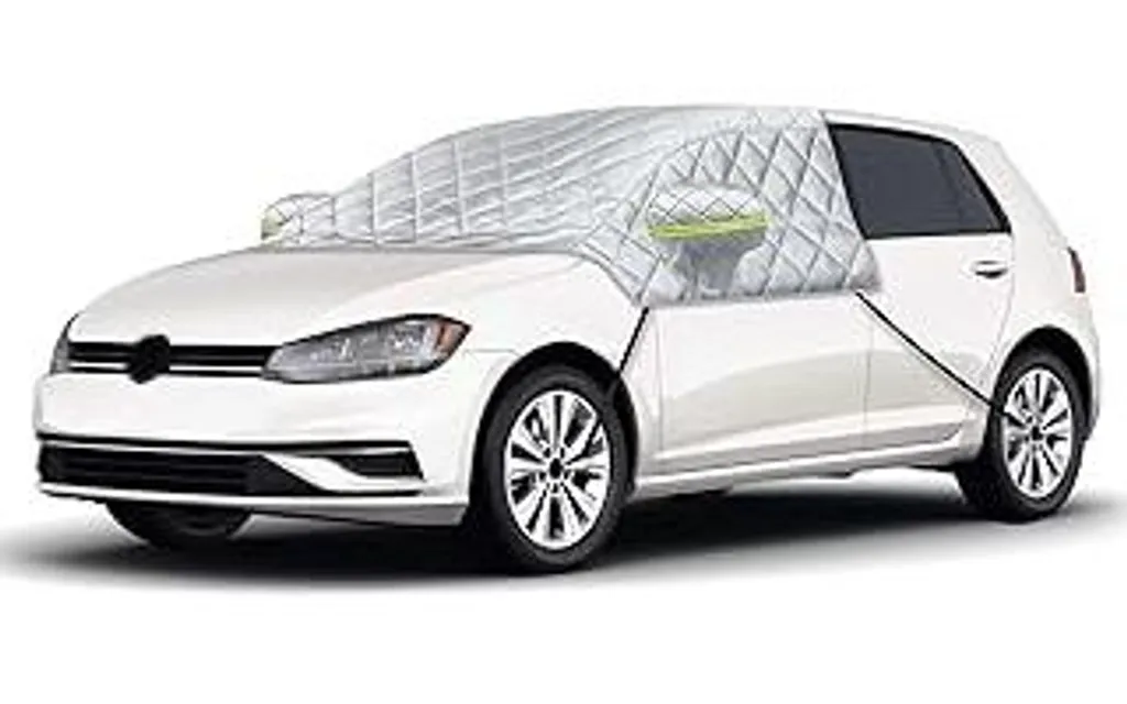 Copertura parabrezza di ricambio per VW Golf, copertura parabrezza auto copertura neve protezione a 6 strati per neve, ghiaccio, raggi UV, gelo protezione tergicristalli e specchietti