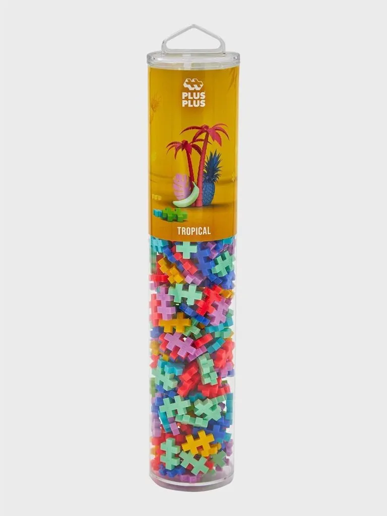 Plus Plus 240 briques créatives Tropical : jeu de construction éducatif