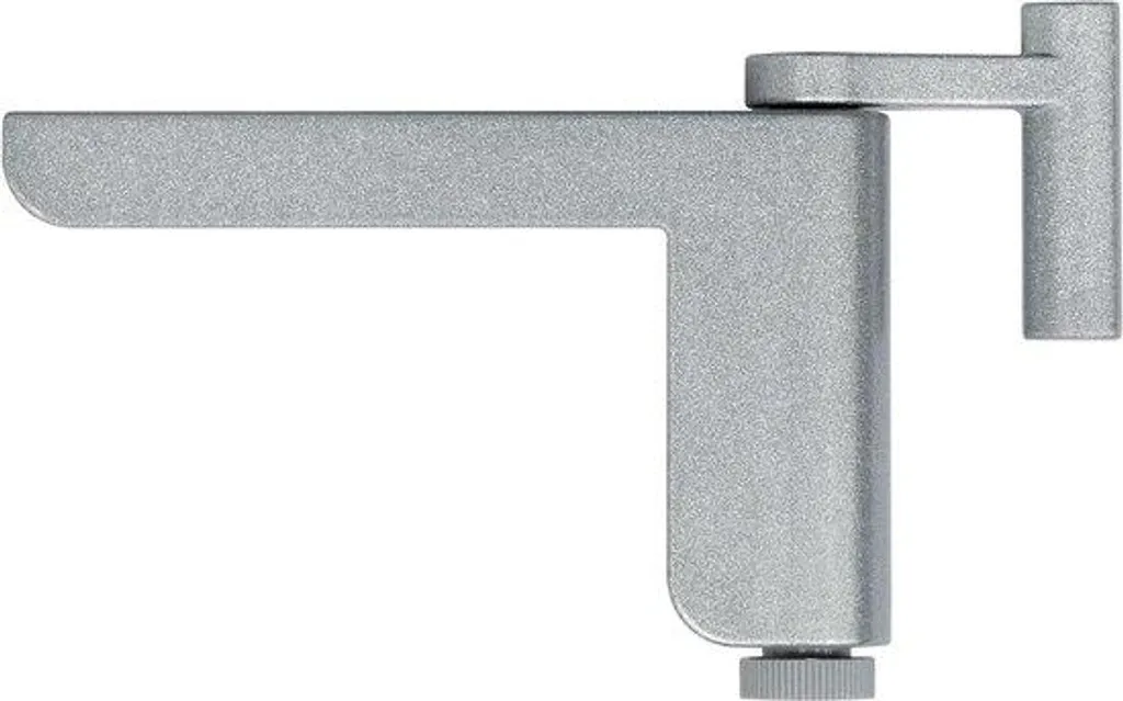 Arrêt de porte argenté 2603 S design moderne avec amortisseur