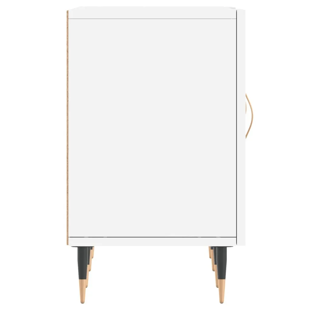 Maison Exclusive - Mobile TV bianco 150x30x50 cm Materiale ligneo - 7