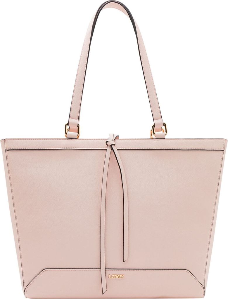 L.CREDI Schultertasche Olga Shopper Powder rosa