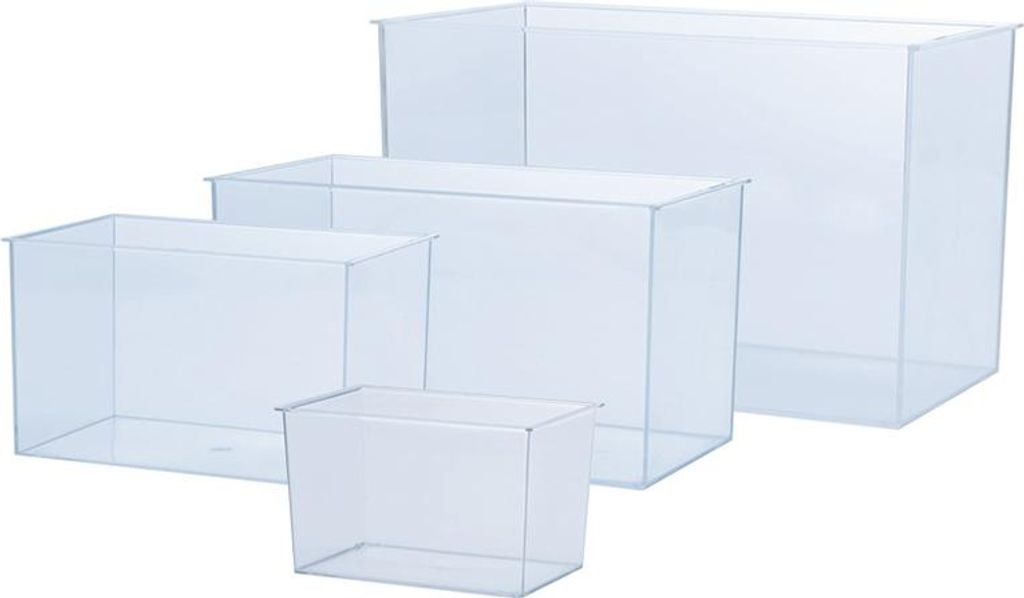 Plastic-Aquarium 25  x 15,5 x 16 cm, 6,0 ltr. Immagine del prodotto 