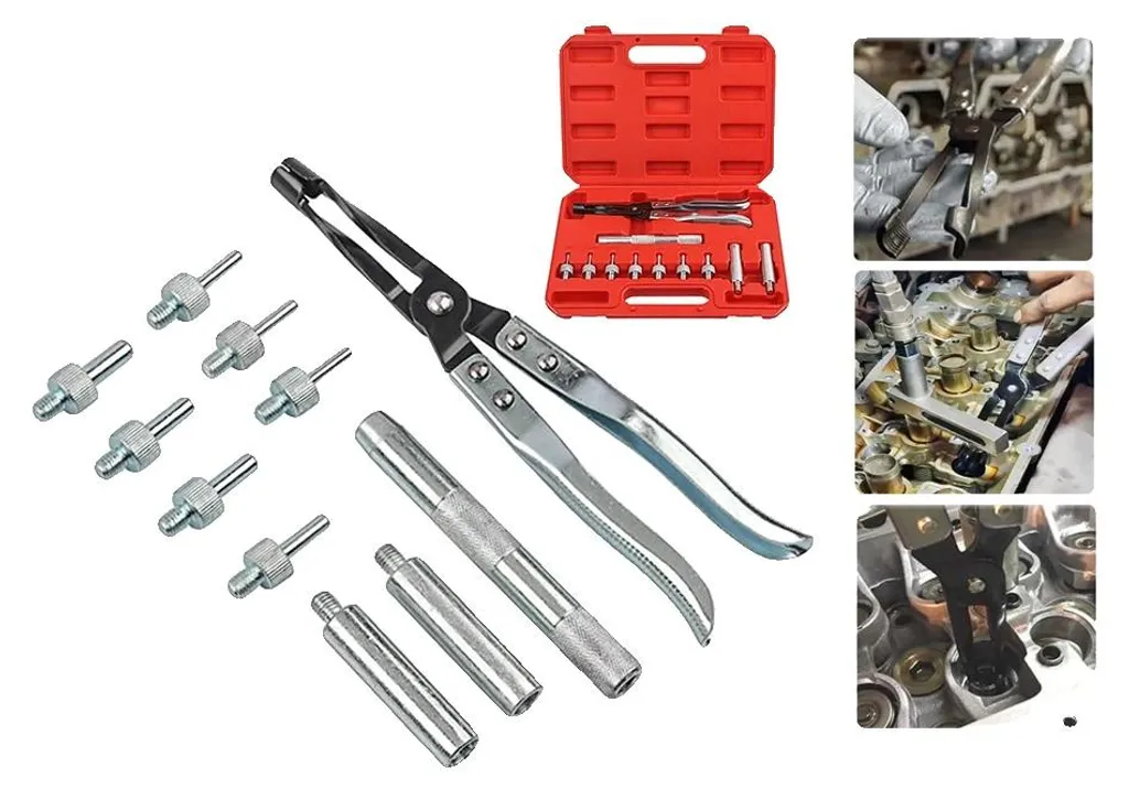 Extracteur de joints de soupapes en acier 20cm pour moteur auto et moto