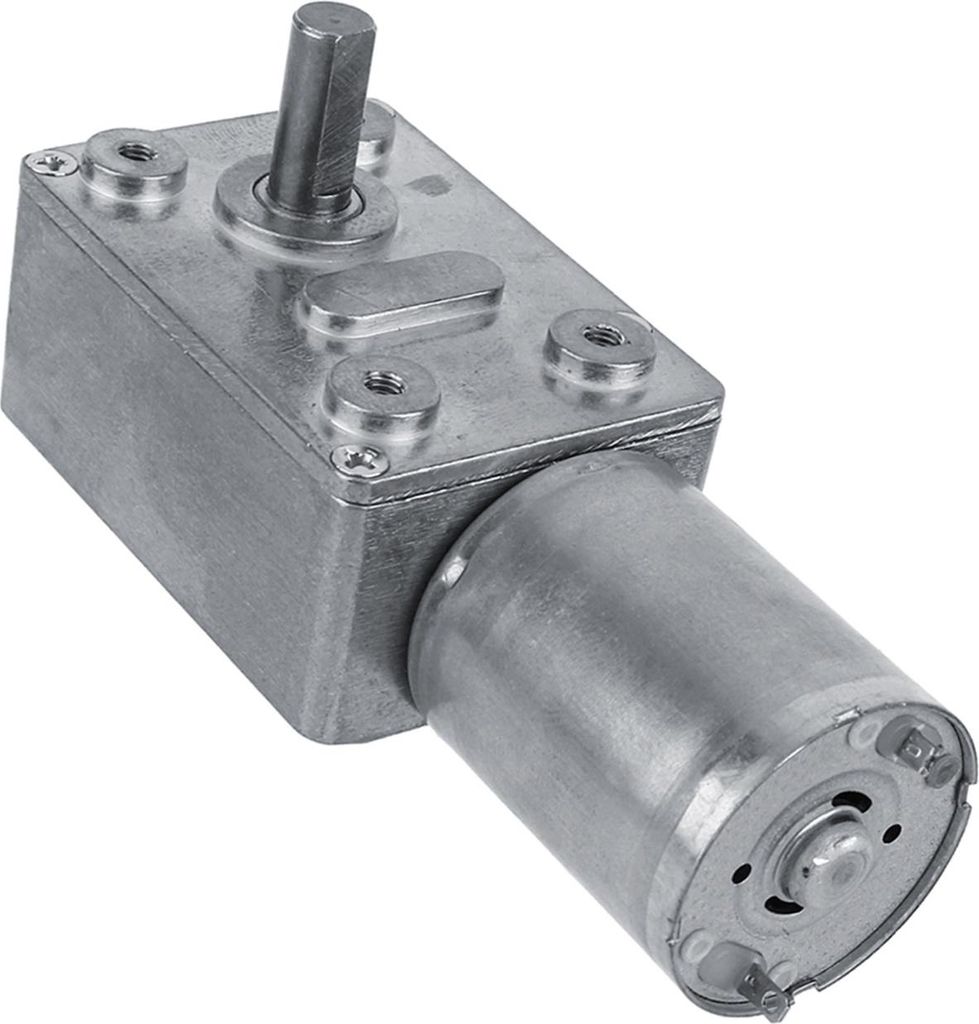 Umkehrbarer Schneckengetriebemotor mit hohem Drehmoment, Gleichstrom 12 V, Untersetzungsmotor (40 U/min)