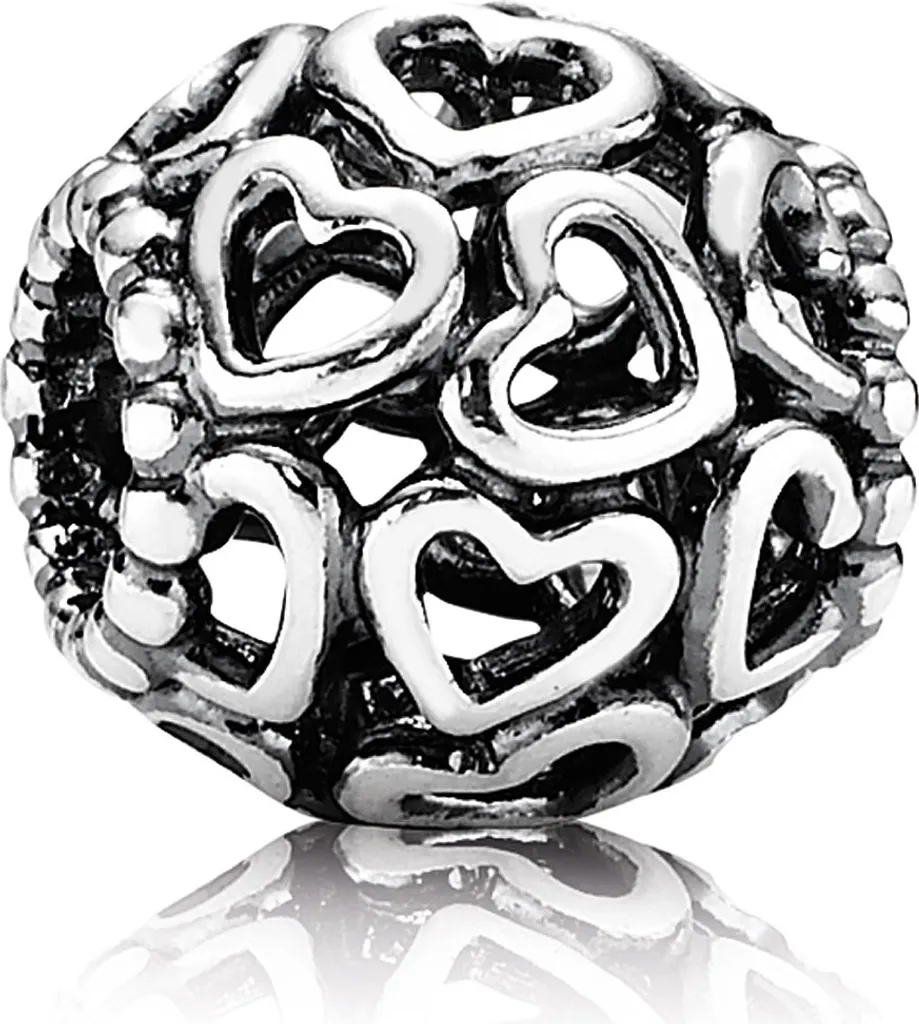 Regala un Sogno: Pandora Charm Cuori Dappertutto Argento 925
