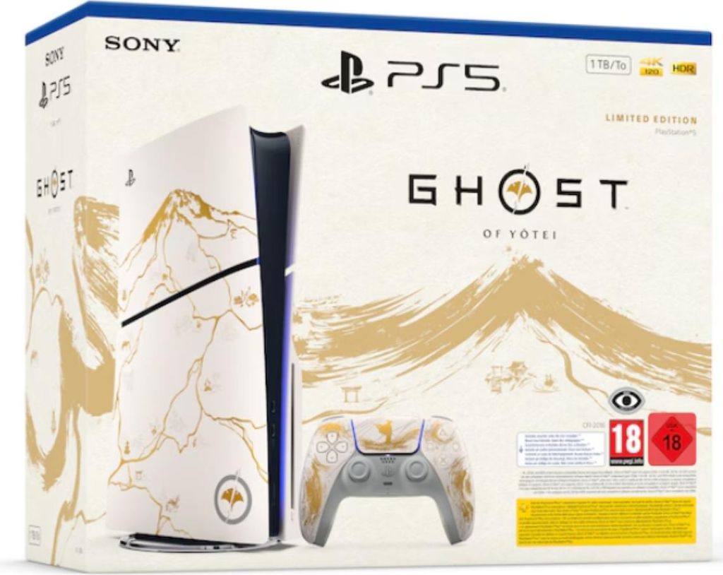 Sony PlayStation 5 - Ghost of Yotei Gold Limited Edition, Obrázek produktu 