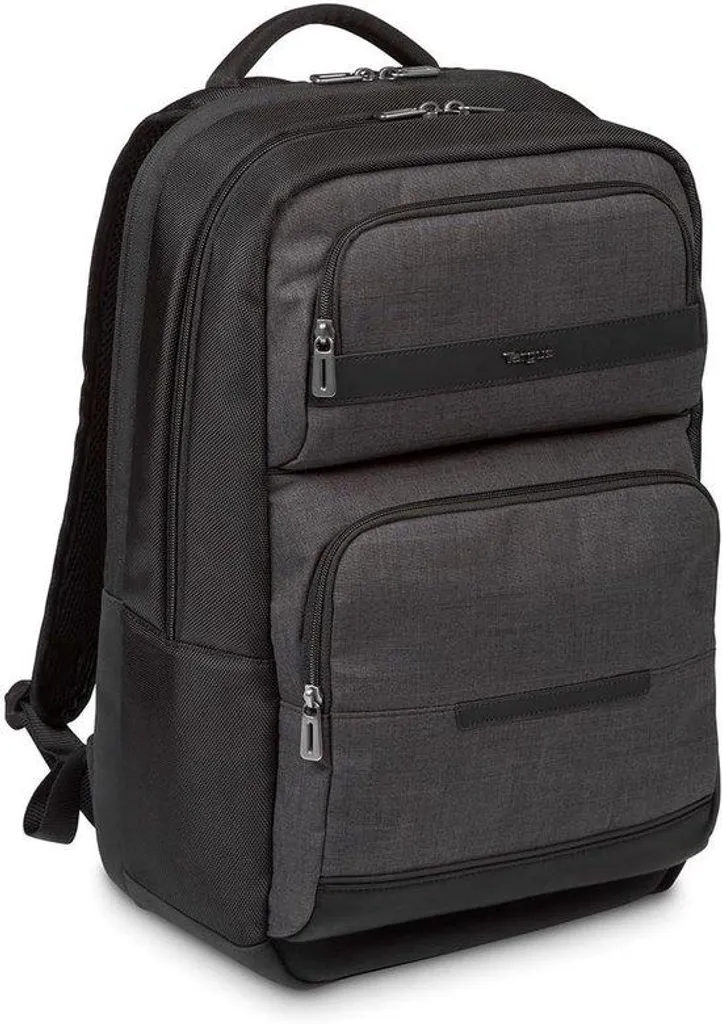 Sacoche ordinateur 15,6 pouces anti-chocs et imperméable noir gris