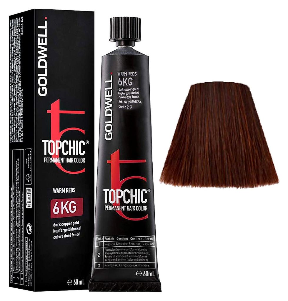 Goldwell Topchic Tube 6KG Copper-Gold-Dark  60ml - colore Immagine del prodotto 