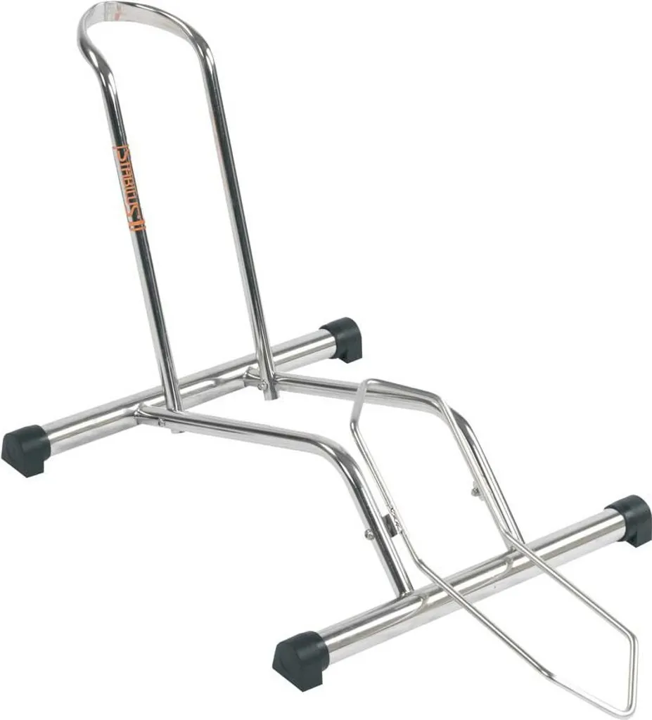 Support de Vélo au Sol Stabilus Officine Parolin Argent pour Tout Pneu