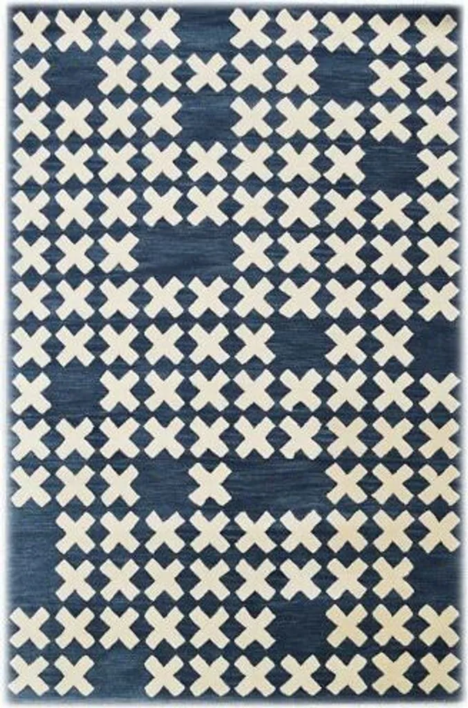 Dites adieu aux nuits agitées avec cette couverture lestée bleu foncé 122x183