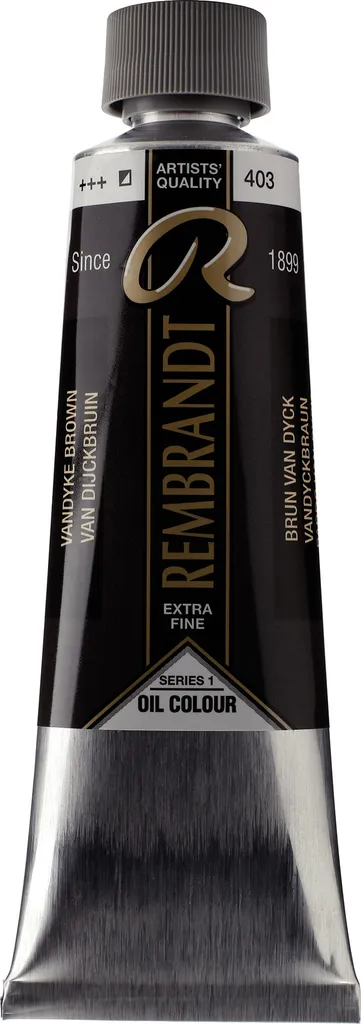 Huile Rembrandt 150ml Brun Vandyck 403 Haute Résistance Lumière