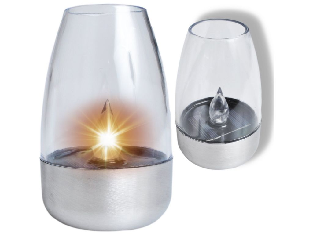 Solar Garten Led Laterne Moderne Kerze Lampe