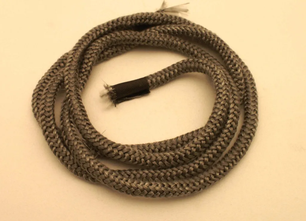 Guarnizione 8mm per Forno e Camino | Treccia in Fibra di Vetro Ignifuga