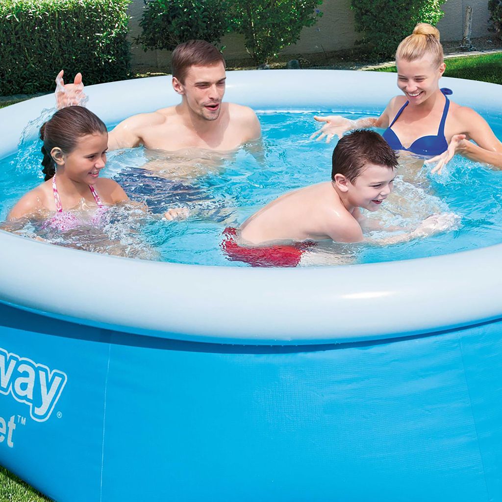 Bestway Fast Set Aufblasbarer Swimmingpool Rund 305x76 cm Produktbild 24