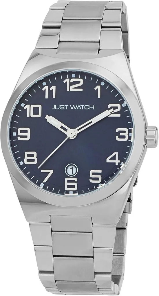 Regalo Uomo Orologio Acciaio Elegante - Scatola e Design di Classe