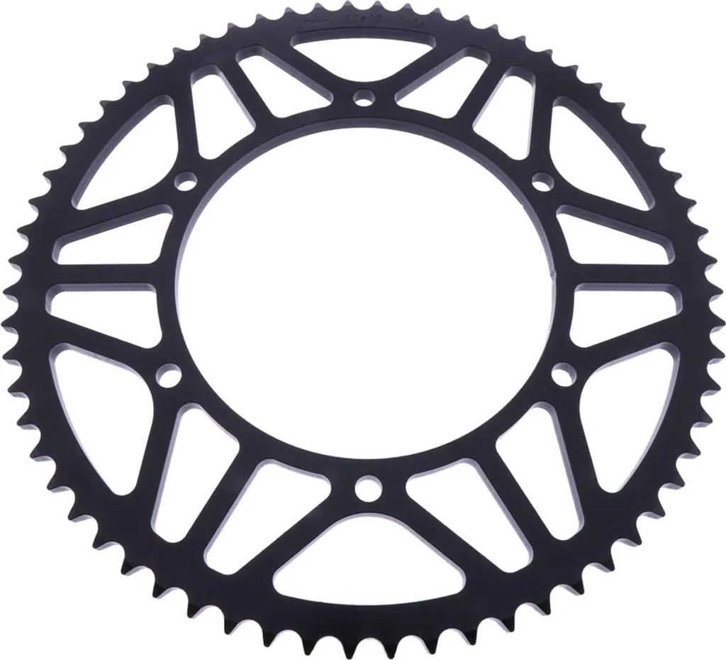 Couronne noire 64 dents pas 428 pour corriger l'usure de transmission
